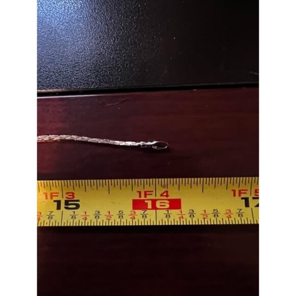 Gorgeous Silver Chain Necklace with Blue Stones Kitty Cat Pendant - Picture 6 of 6